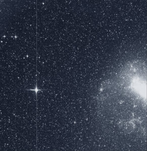 first light image from TESS cameras